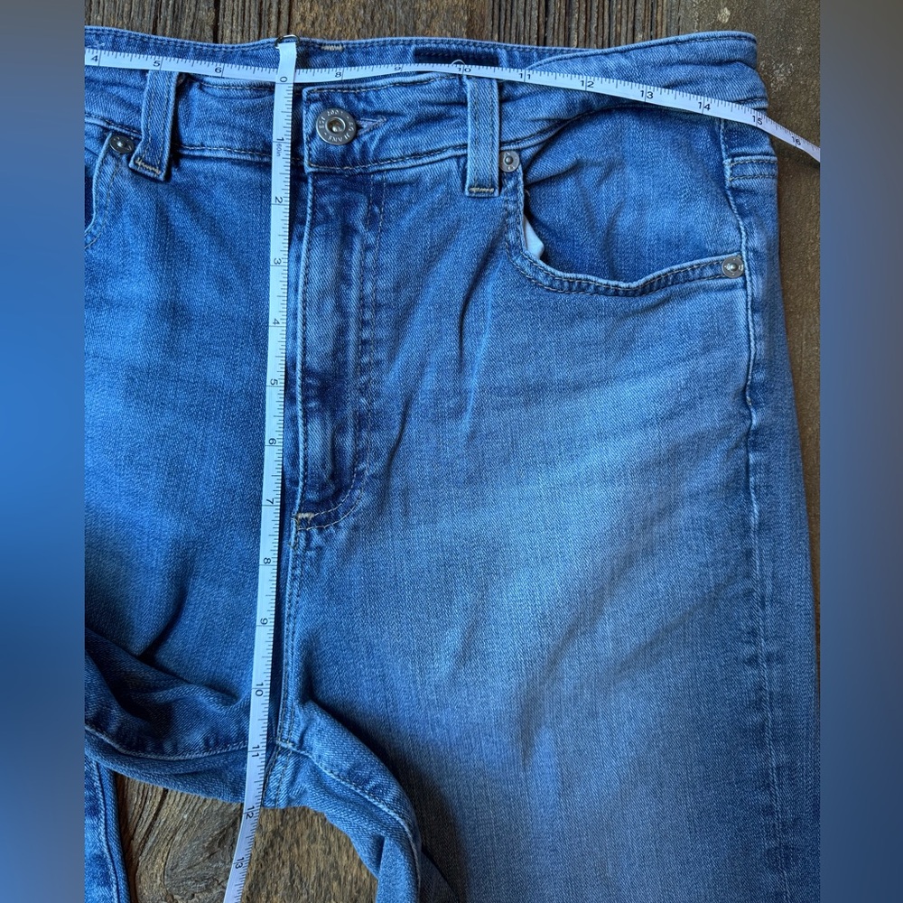 AG Adriano Goldschmied Sadie High Rise Straight Jeans Size 30 - Picture 8 of 8